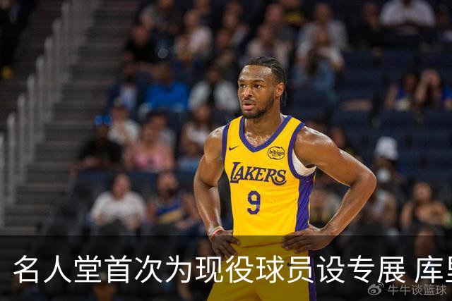 名人堂首次为现役球员设专展 库里再添历史级荣誉